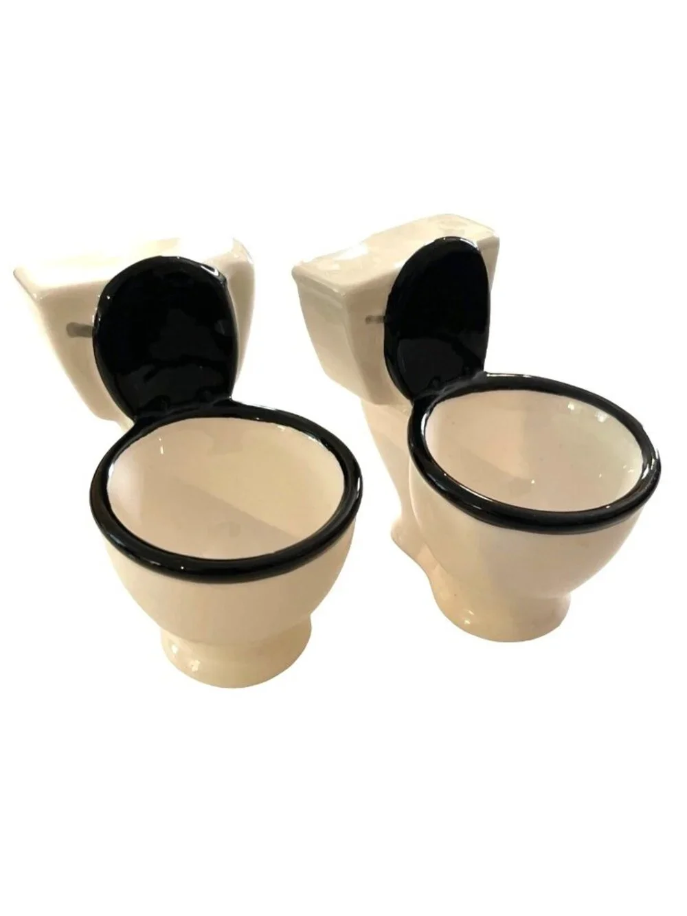 Potty Toilet Shot Glass Set by BigMouth Inc Funny Gag Gift Adult Party Ceramic